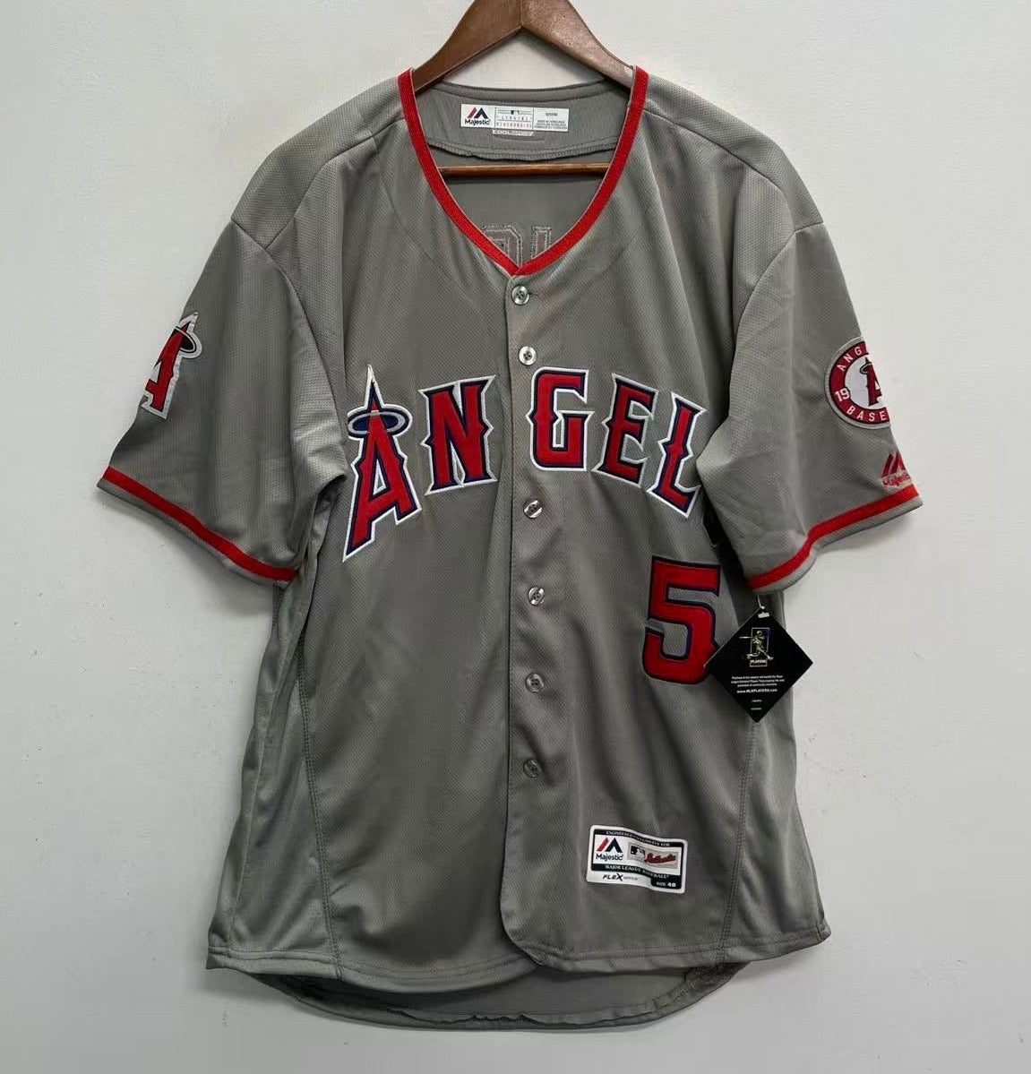 Majestic ANGELS ❤️ユニフォーム Sサイズ PUJOLS 5 Albert Pujols