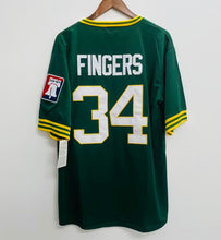 Rollie Fingers Oakland A’s Athletics Official MLB Jersey green