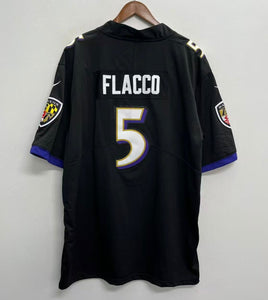 Joe Flacco Baltimore Ravens Official NFL Jersey Nike Black