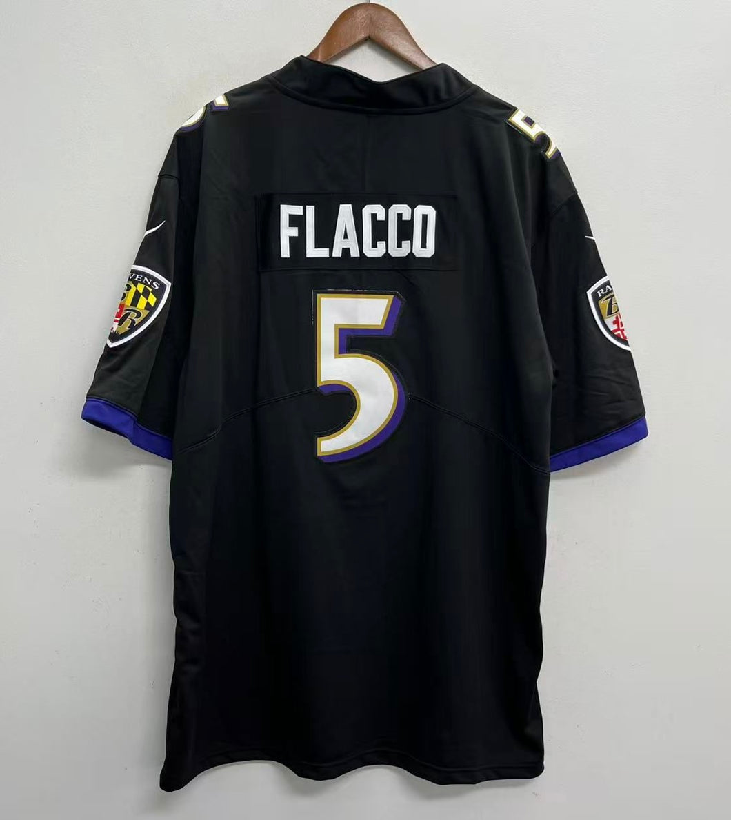 Joe Flacco Baltimore Ravens Official NFL Jersey Nike Black