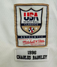 Charles Barkley USA Olympic Basketball Jersey Mitchell & Ness White