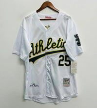 Mark McGwire YOUTH KIDS Oakland Athletics A’s Official MLB Mitchell & Ness jersey