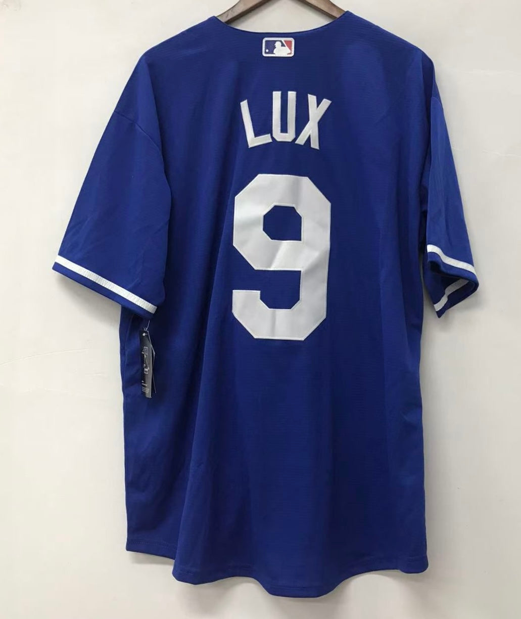 Gavin Lux Los Angeles Dodgers Official MLB Nike jersey blue