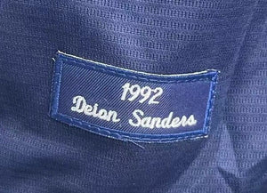 Deion Sanders Atlanta Braves 1992 Mitchell & Ness blue