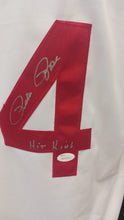 Pete Rose autographed Hit King jersey JSA  Witnessed COA