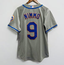 Brandon Nimmo New York Mets Official MLB Nike Jersey Gray