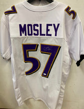 C.J. Mosely autographed Baltimore Ravens jersey JSA Witnessed COA signing
