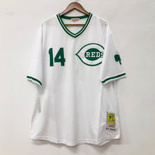 Pete Rose Cincinnati Reds Jersey Mitchel & Ness St. Paddy’s Patrick’s Day