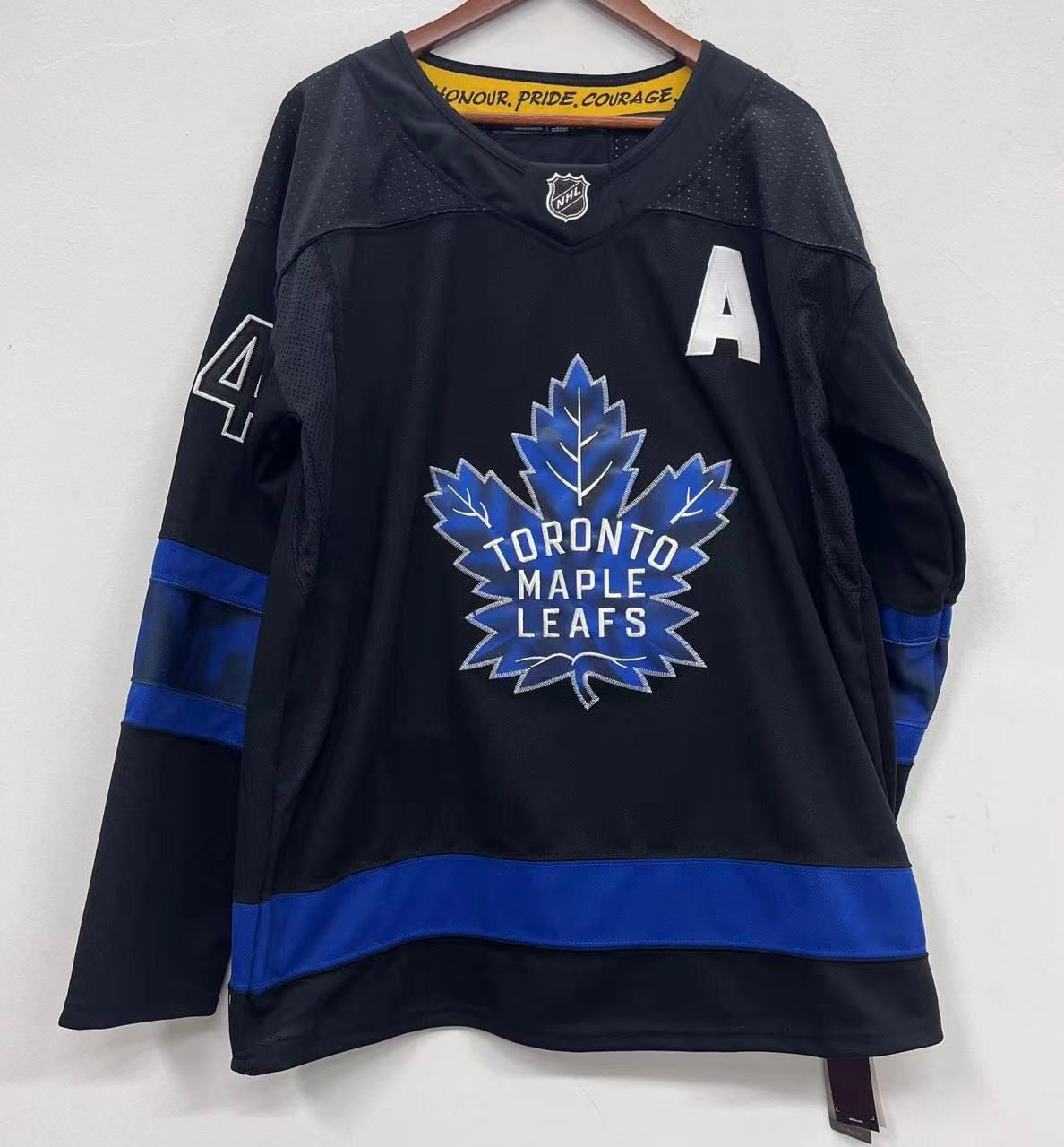 Adidas Black Leafs Jersey Auston Matthews Toronto Maple Leafs