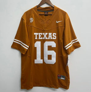 Arch Manning Texas Longhorns SEC Jersey Nike