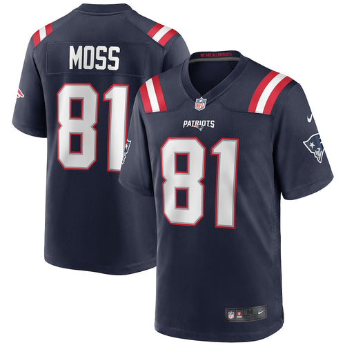 Randy Moss New England Patriots Official NFL Nike  Jersey
