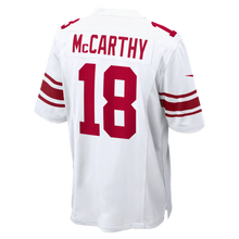 J.J. McCarthy New York Giants Official NFL Nike Jersey white  PRE ORDER