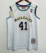 Dirk Nowitzki Dallas Mavericks Official NBA Mitchell & Ness tribute Jersey