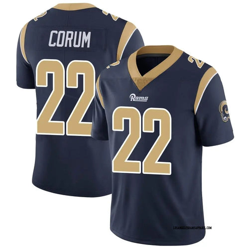 Blake Corum Los Angeles Rams Throwback Official NFL NIKE Jersey