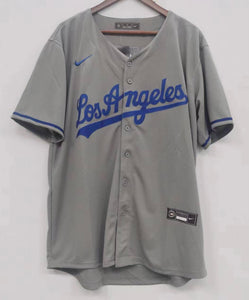 Shohei Ohtani Los Angeles Dodgers jersey gray