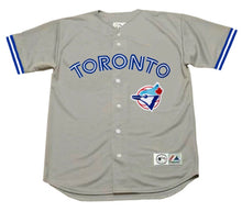 Any name & Number Custom Toronto Blue Jays 1990’s Official MLB Majestic Jersey gray
