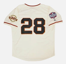 Buster Posey San Francisco Giants 2010 World Series Official MLB Jersey Cream color