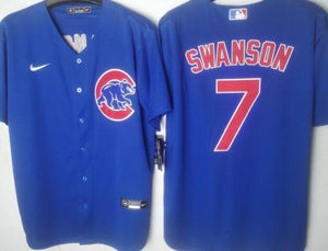 Dansby Swanson Chicago Cubs Official MLB Nike Jersey