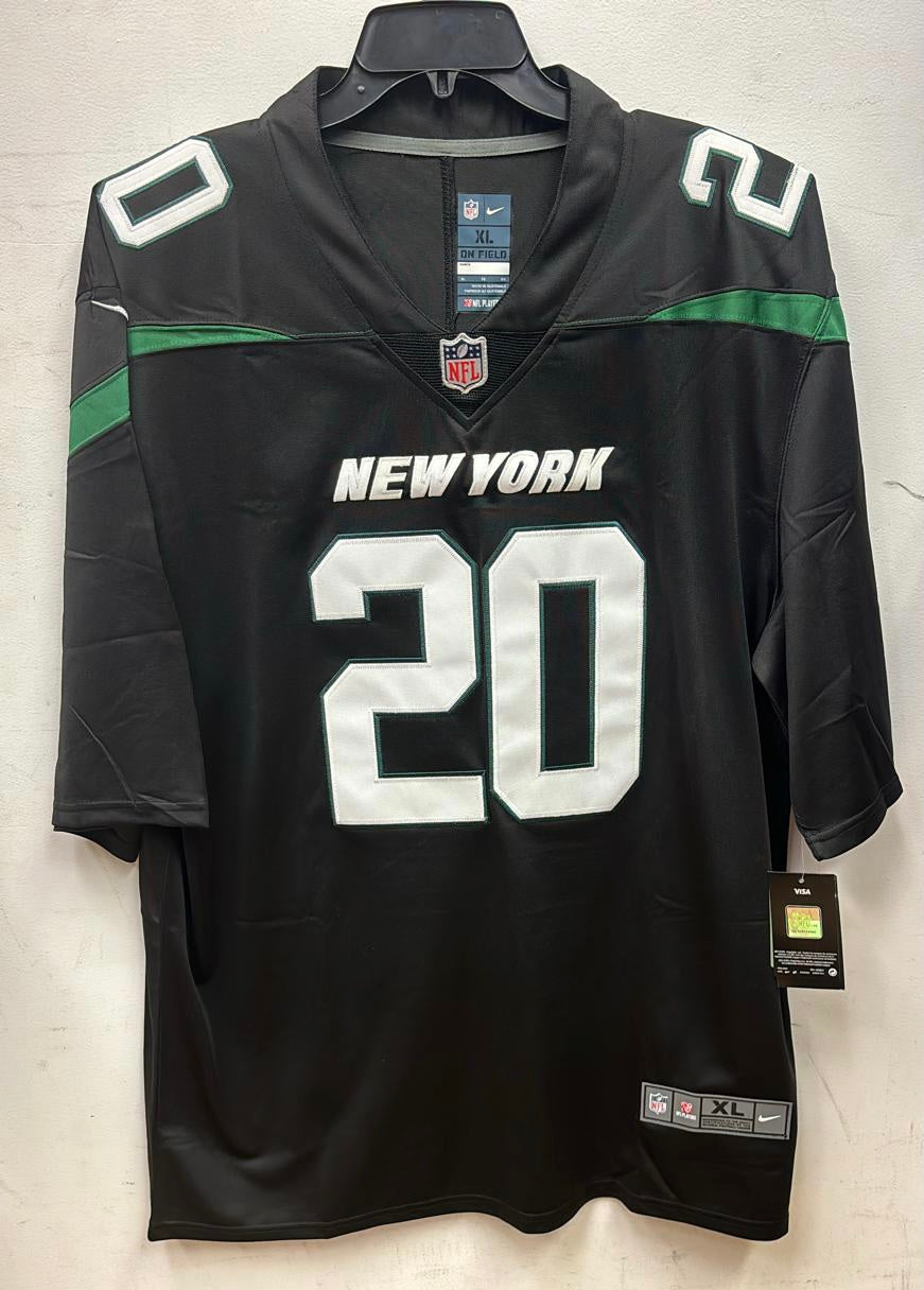 Breece Hall New York Jets Official NFL Nike Jersey black