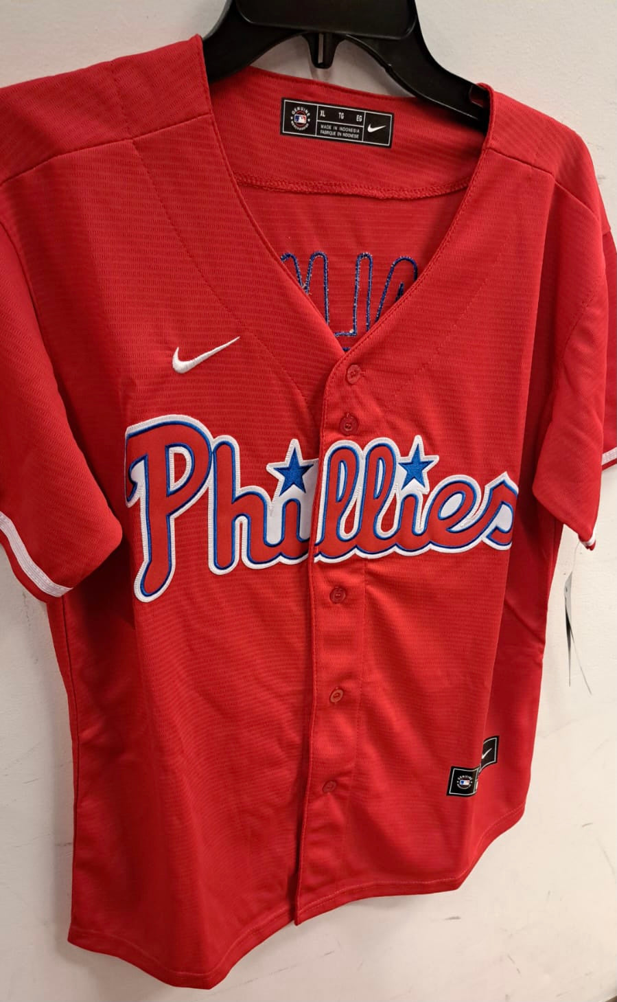 J.T. Realmuto YOUTH Philadelphia Phillies Jersey red – Classic Authentics