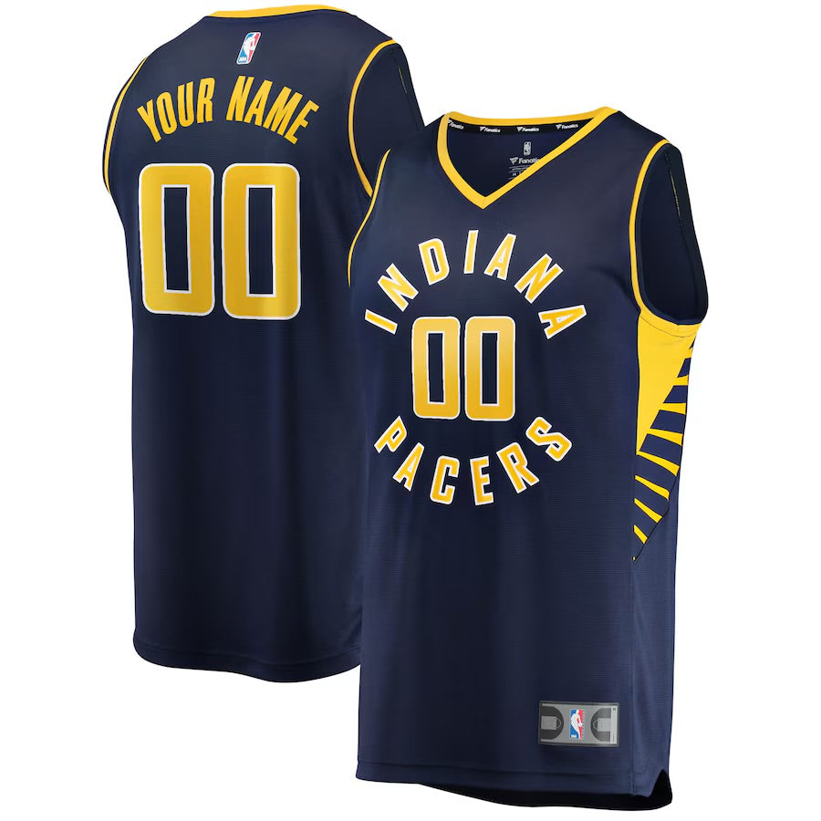 Any Name & Number Indiana Pacers Official NBA Nike Jersey Blue