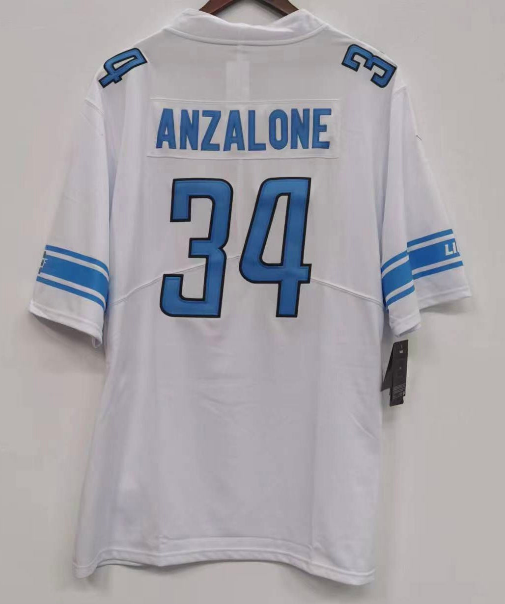 White detroit outlet lions jersey