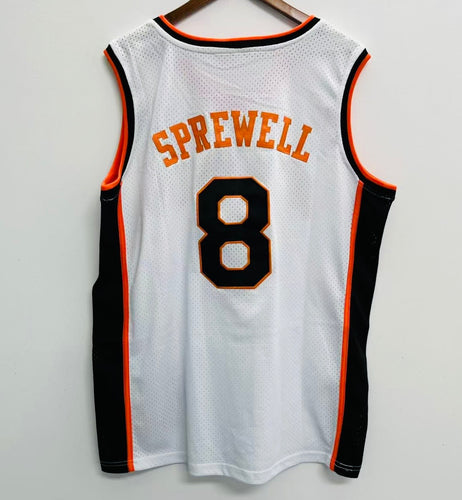 Latrell Sprewell New York Knicks Official NBA Mitchell & Ness Jersey white