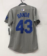 Anthony Banda Los Angeles Dodgers YOUTH Official MLB Nike Jersey gray