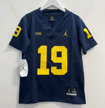 Bryce Underwood YOUTH KIDS Michigan Wolverines Official NCAA Jersey blue