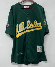 Mark McGwire YOUTH KIDS Oakland Athletics A’s Official MLB jersey green