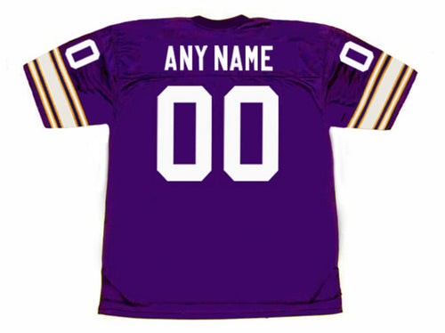 Any name & Number 1970’s 80’s customized Minnesota Vikings NFL Mitchell & Ness jersey