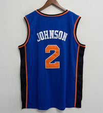 Larry Johnson New York Knicks Official NBA Mitchell & Ness Jersey blue
