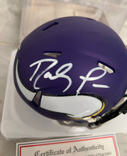 Randy Moss Autographed Minnesota Vikings Mini Helmet with COA