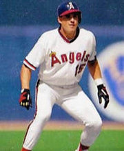 Tim Salmon Anaheim California Angels Official MLB Majestic Jersey