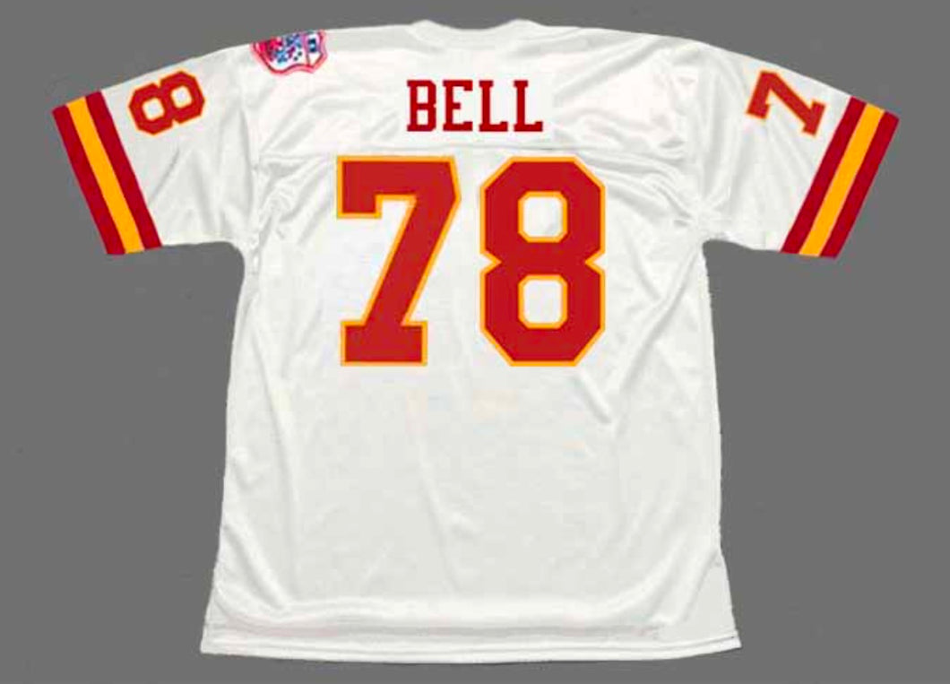 Bobby Bell 1969 Kansas City Chiefs NFL Mitchell & Ness Jersey white