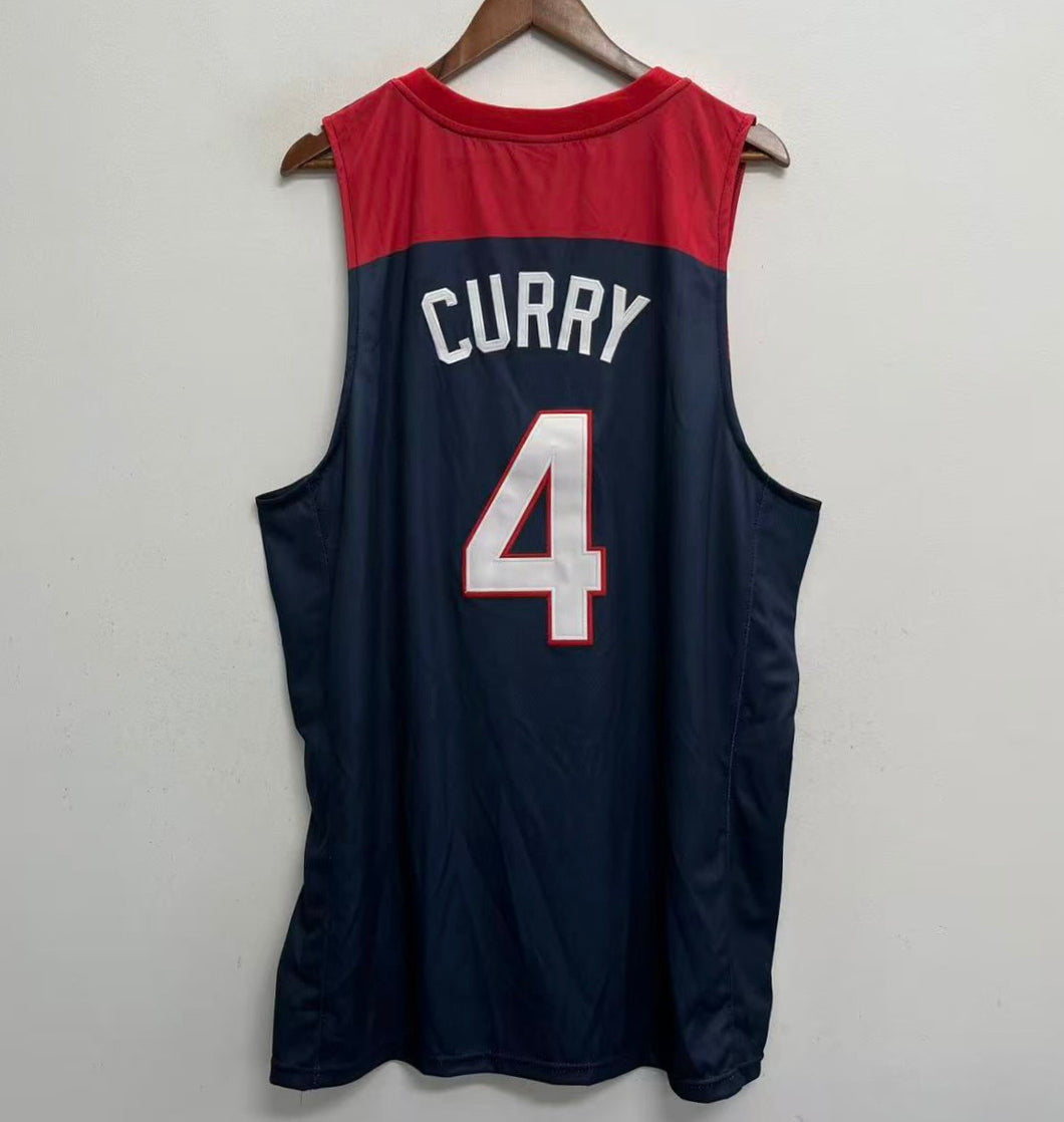 Stephen Curry USA Olympic Basketball Team Nike Jersey – Classic