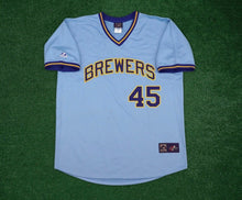 Rob Deer Milwaukee Brewers Official MLB Majestic Jersey blue