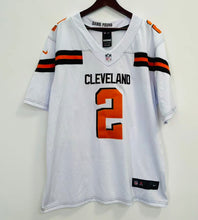 Johnny Manziel Cleveland Browns Official NFL NIKE Jersey White