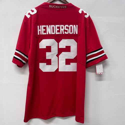 TreVeyon Henderson Ohio State Buckeyes Official NCAA  Nike Jersey