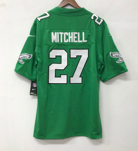 Quinyon Mitchell Philadelphia Eagles Nike NFL Jersey Kelly green
