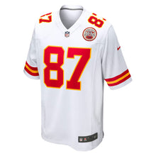 Travis Kelce Kansas City Chiefs official NFL Jersey Nike white