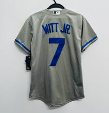 Bobby Witt Jr. YOUTH KIDS Kansas City Royals Official MLB Nike Jersey Gray