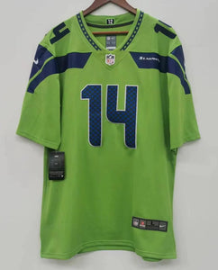 DK Metcalf Seattle Seahawks Jersey Nike neon green