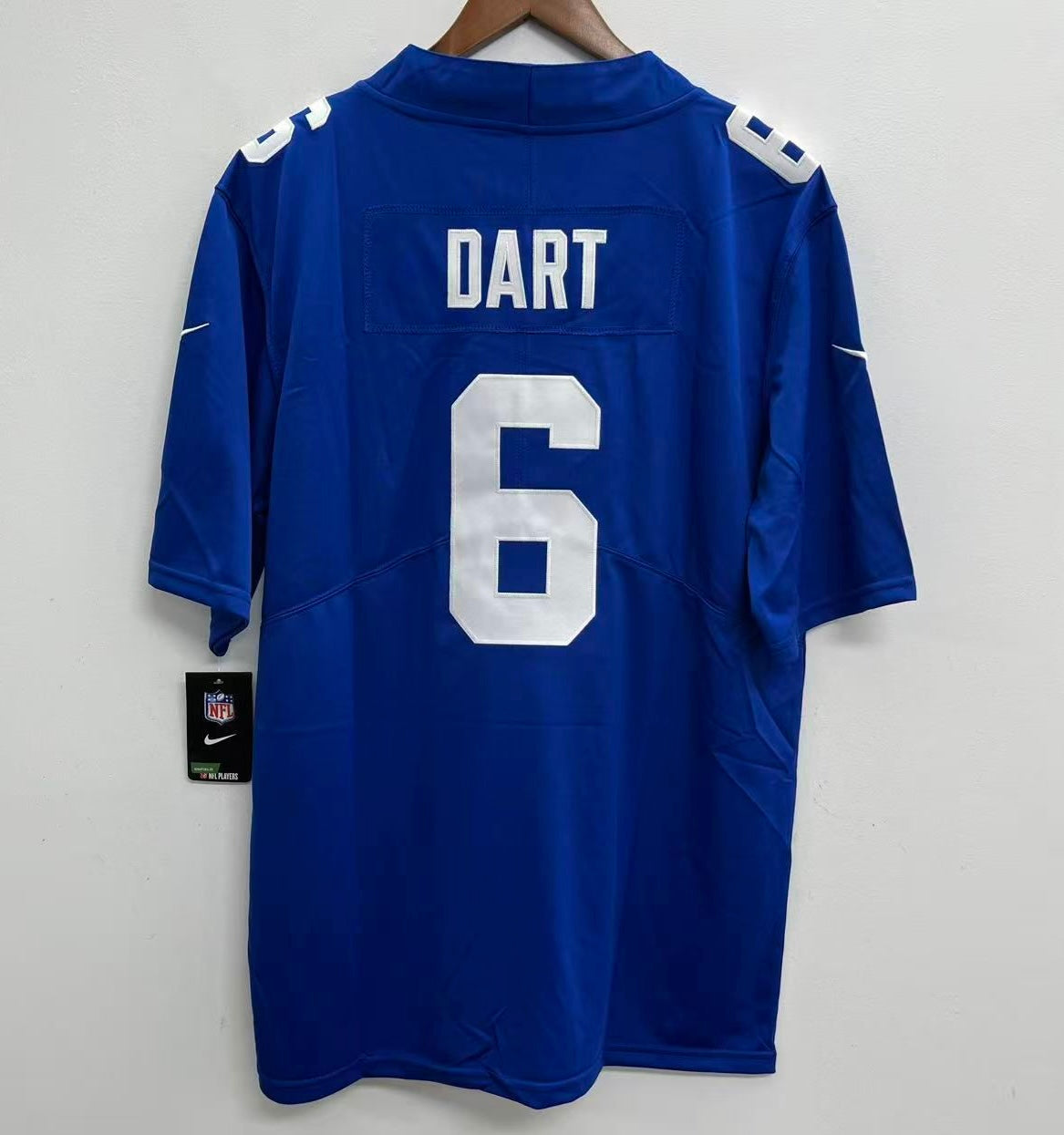 Jaxson Dart New York Giants Official NFL Nike Jersey – Classic