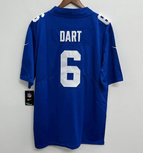 Jaxson Dart New York Giants Official NFL Nike Jersey