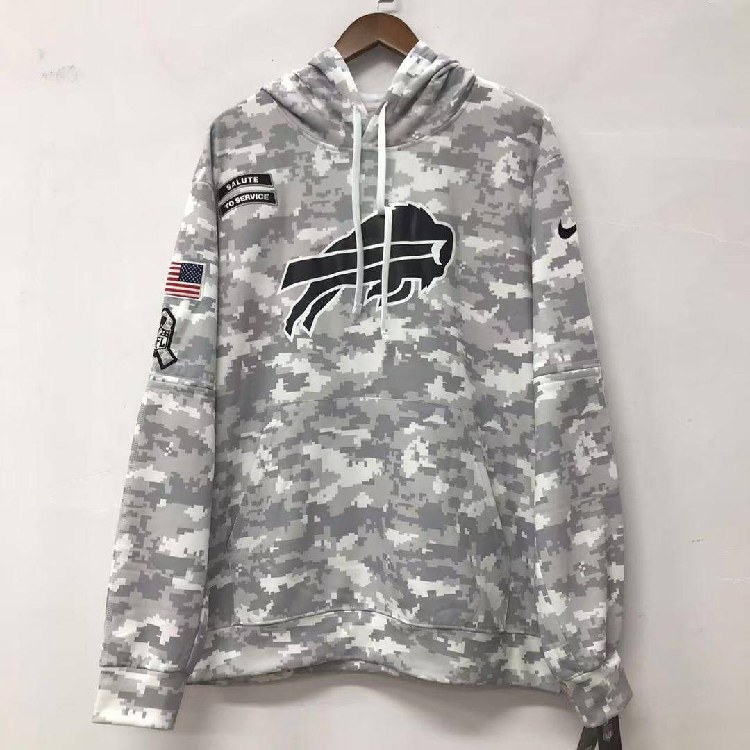 buffalo bills grey nike hoodie