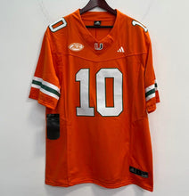 Malachi Toney Miami Hurricanes Official NCAA Adidas Jersey Orange