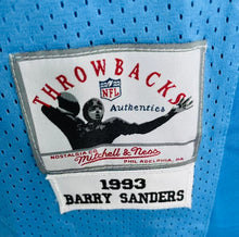 Barry Sanders Detroit Lions Official NFL Mitchell & Ness Jersey