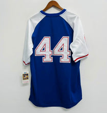 Hank Aaron 1973 YOUTH KIDS Atlanta Braves jersey Mitchell & Ness