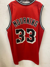 Alonzo Mourning Miami Heat autographed jersey JSA Witnessed COA